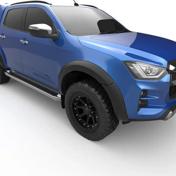 EGR Isuzu Dmax Fender Flares Matte Black May 2024 onwards - Brixton 4x4 - Buy Online Now!